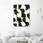 Geometric Black and White Patterns by Layla Oz on GIANT ART - 2972 illustration