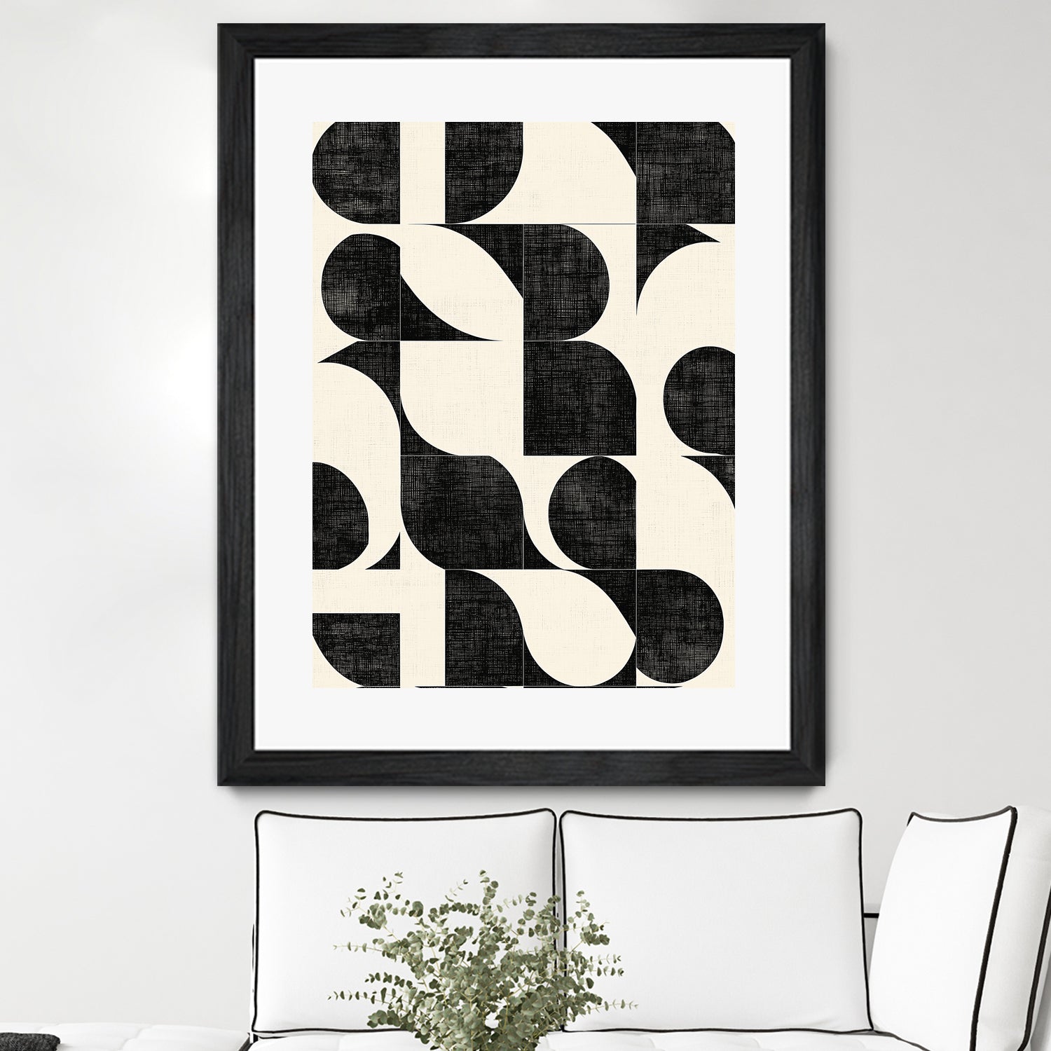 Geometric Black and White Patterns by Layla Oz on GIANT ART - 2972 illustration