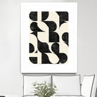 Geometric Black and White Patterns by Layla Oz on GIANT ART - 2972 illustration