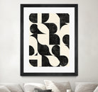 Geometric Black and White Patterns by Layla Oz on GIANT ART - 2972 illustration
