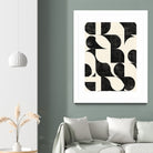 Geometric Black and White Patterns by Layla Oz on GIANT ART - 2972 illustration