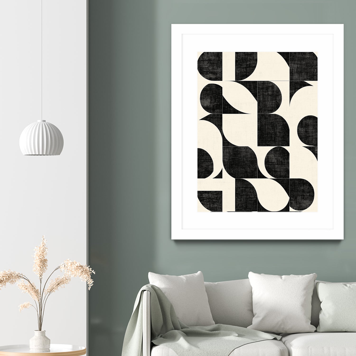 Geometric Black and White Patterns by Layla Oz on GIANT ART - 2972 illustration
