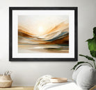 Sunset Through Misty Peaks by Alpenglow Workshop on GIANT ART - abstract abstract landscape