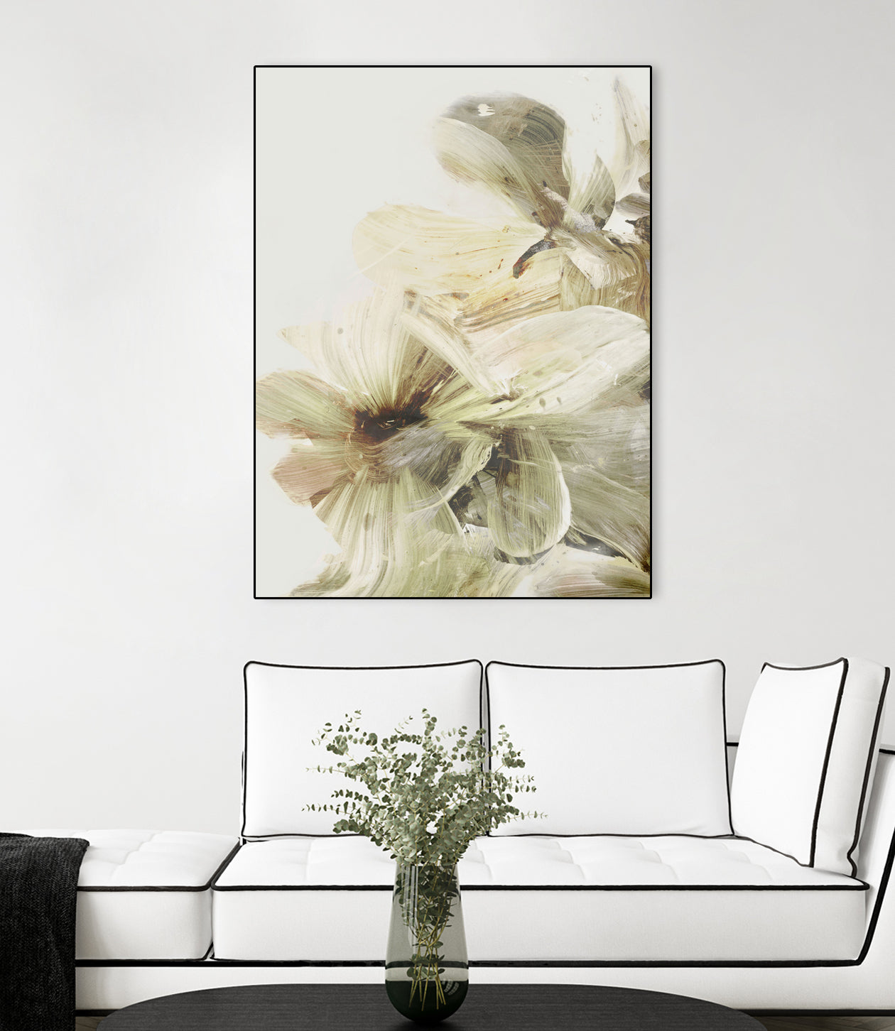 Hill Flowers 1 by Dan Hobday on GIANT ART - ananpainted  ananpainted