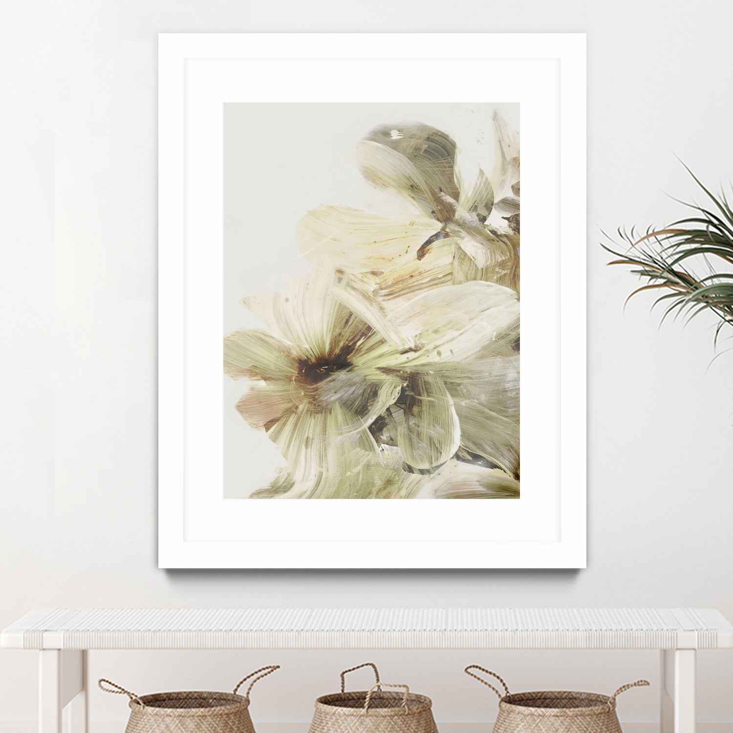 Hill Flowers 1 by Dan Hobday on GIANT ART - ananpainted  ananpainted