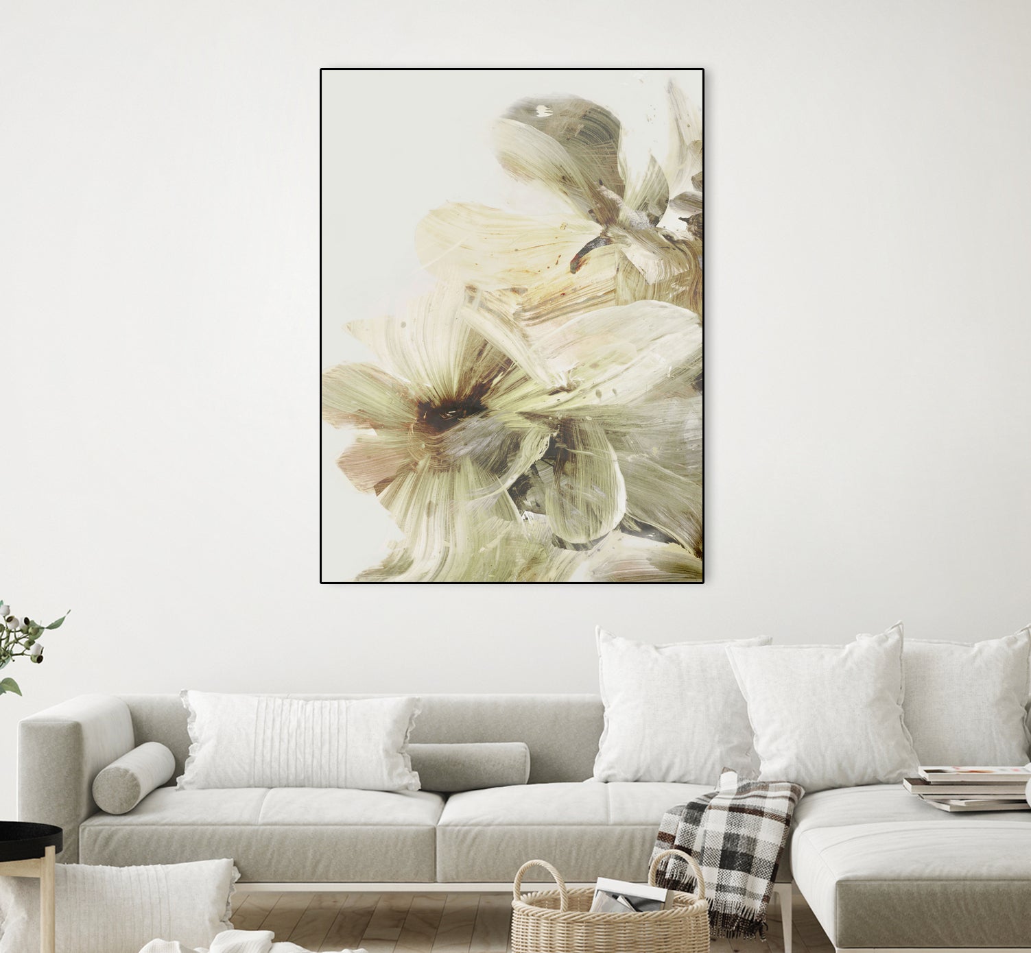 Hill Flowers 1 by Dan Hobday on GIANT ART - ananpainted  ananpainted