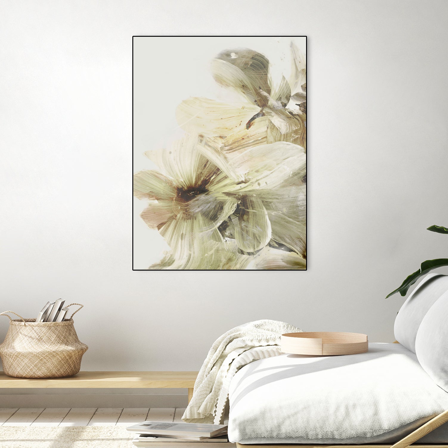 Hill Flowers 1 by Dan Hobday on GIANT ART - ananpainted  ananpainted