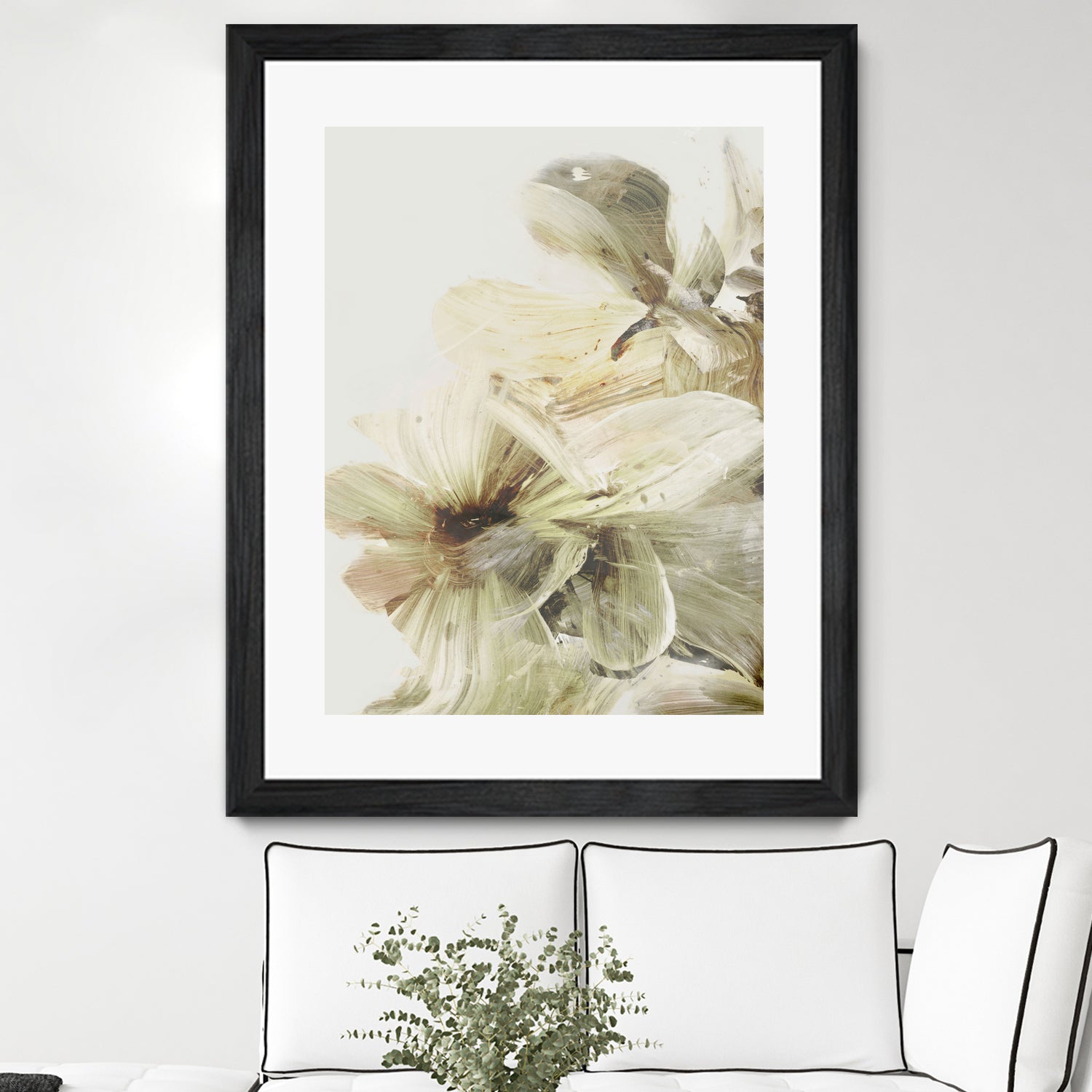 Hill Flowers 1 by Dan Hobday on GIANT ART - ananpainted  ananpainted