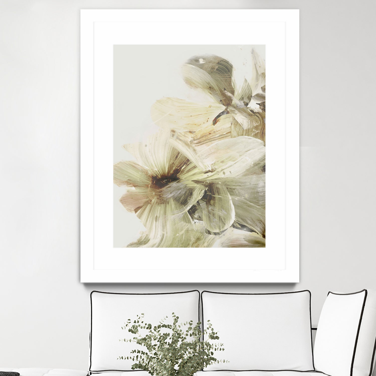 Hill Flowers 1 by Dan Hobday on GIANT ART - ananpainted  ananpainted