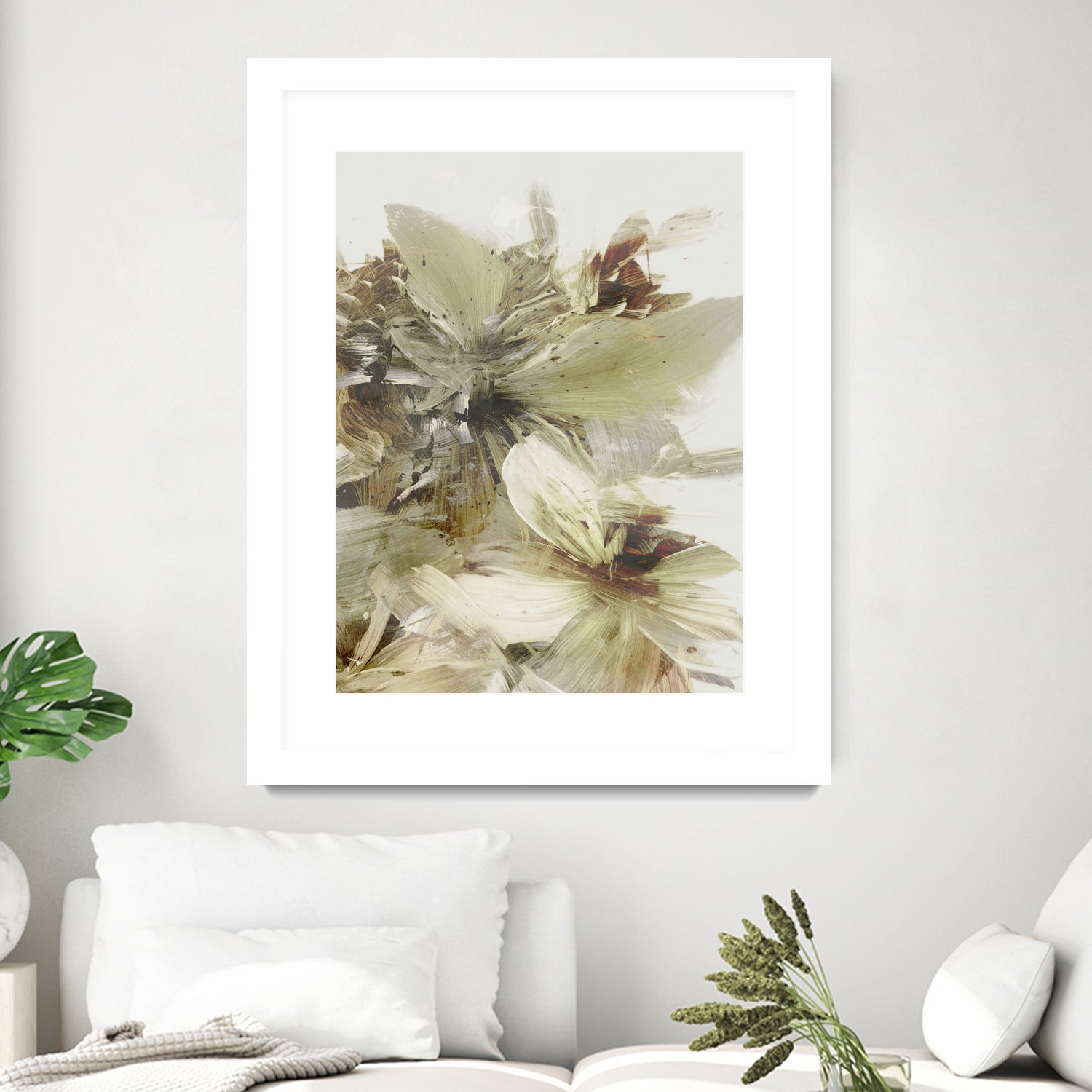 Hill Flowers 2 by Dan Hobday on GIANT ART - ananpainted  ananpainted