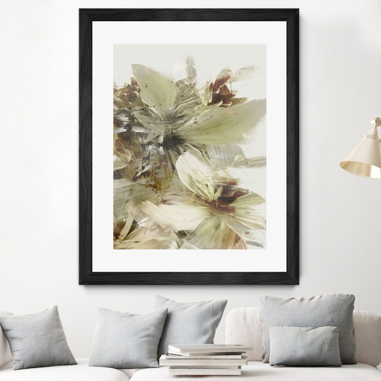 Hill Flowers 2 by Dan Hobday on GIANT ART - ananpainted  ananpainted