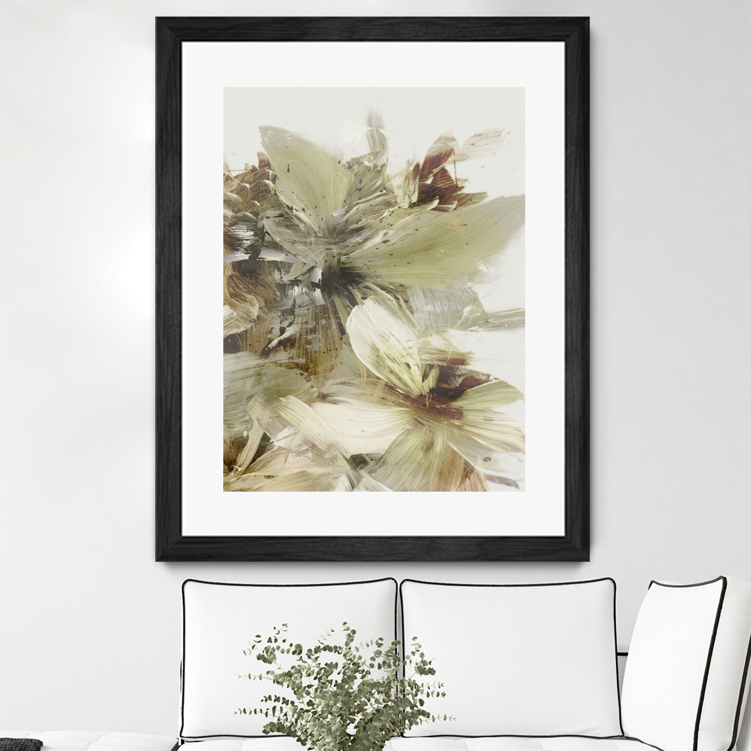 Hill Flowers 2 by Dan Hobday on GIANT ART - ananpainted  ananpainted