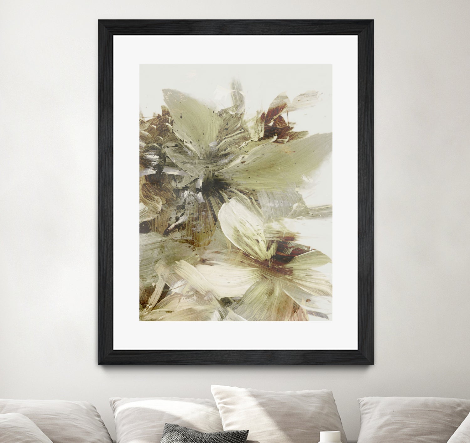 Hill Flowers 2 by Dan Hobday on GIANT ART - ananpainted  ananpainted