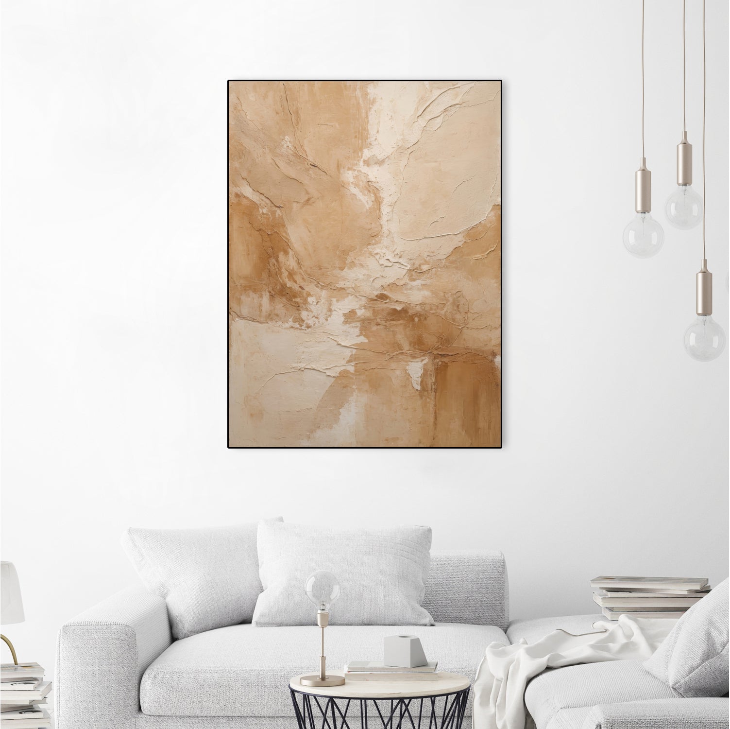 Tonal Terrain by Alpenglow Workshop on GIANT ART - textured wall art abstract textured wall art
