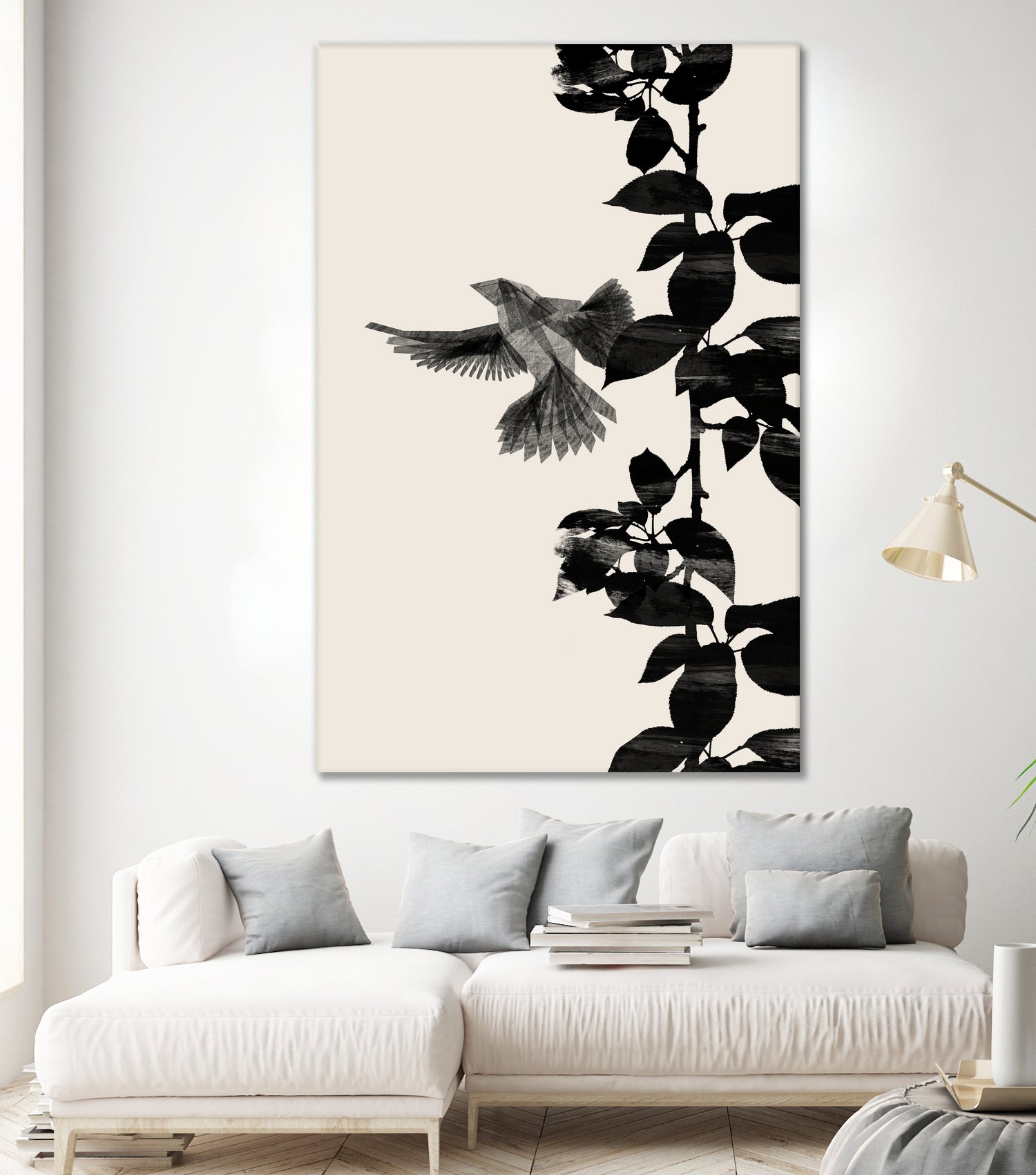 Bird Botanical a 20x30 by Danushka Abeygoda on GIANT ART -   