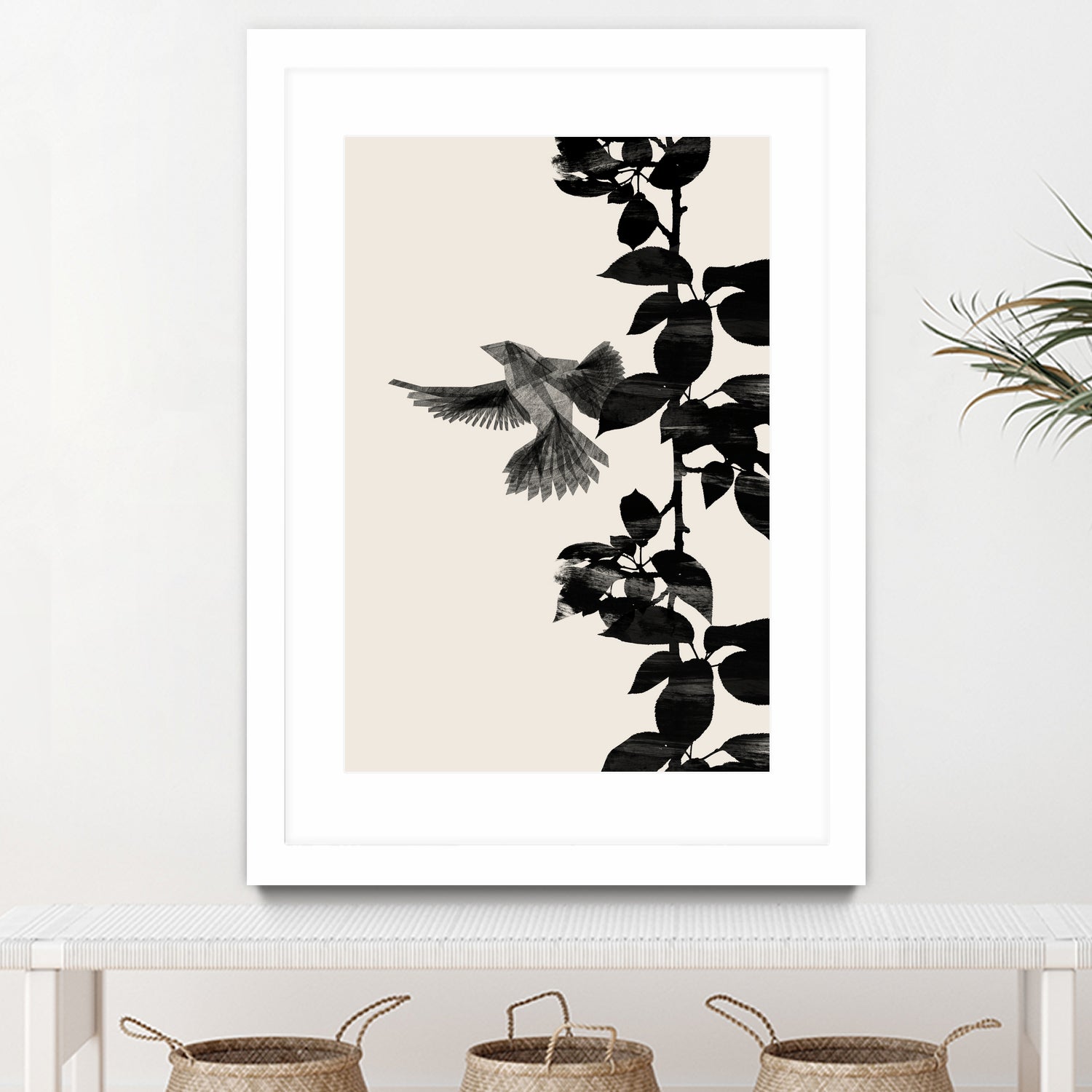 Bird Botanical a 20x30 by Danushka Abeygoda on GIANT ART -   