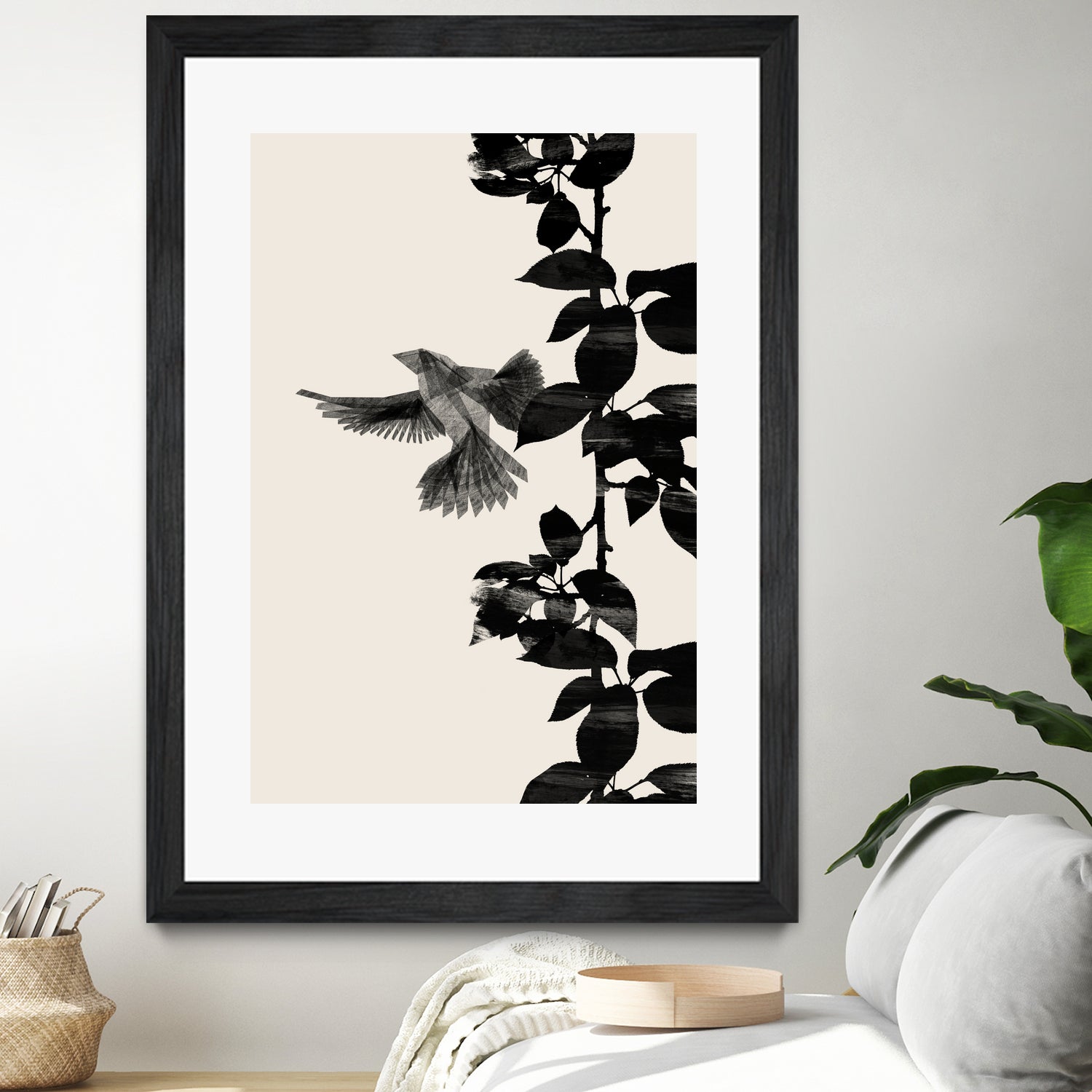 Bird Botanical a 20x30 by Danushka Abeygoda on GIANT ART -   