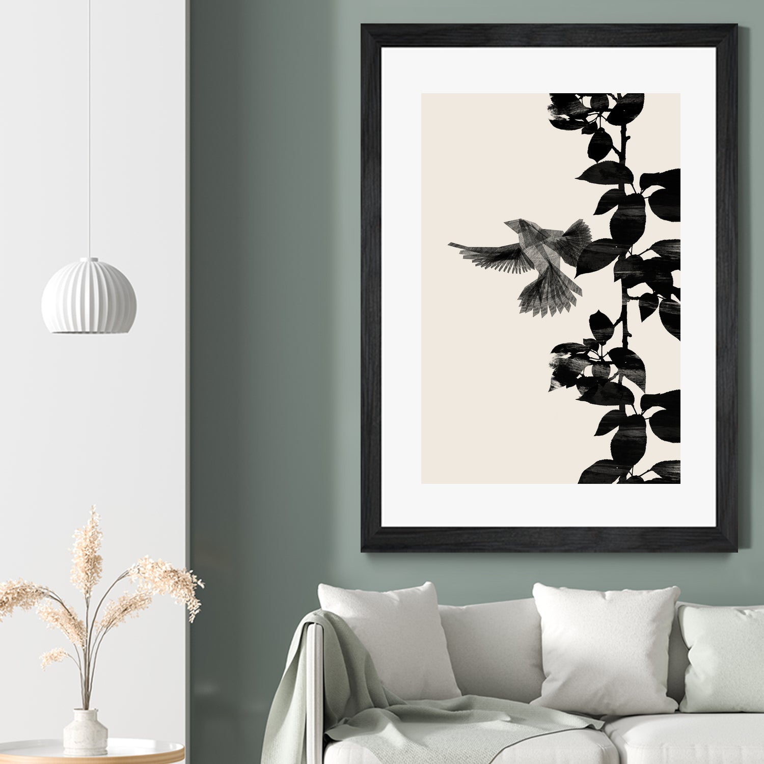Bird Botanical a 20x30 by Danushka Abeygoda on GIANT ART -   