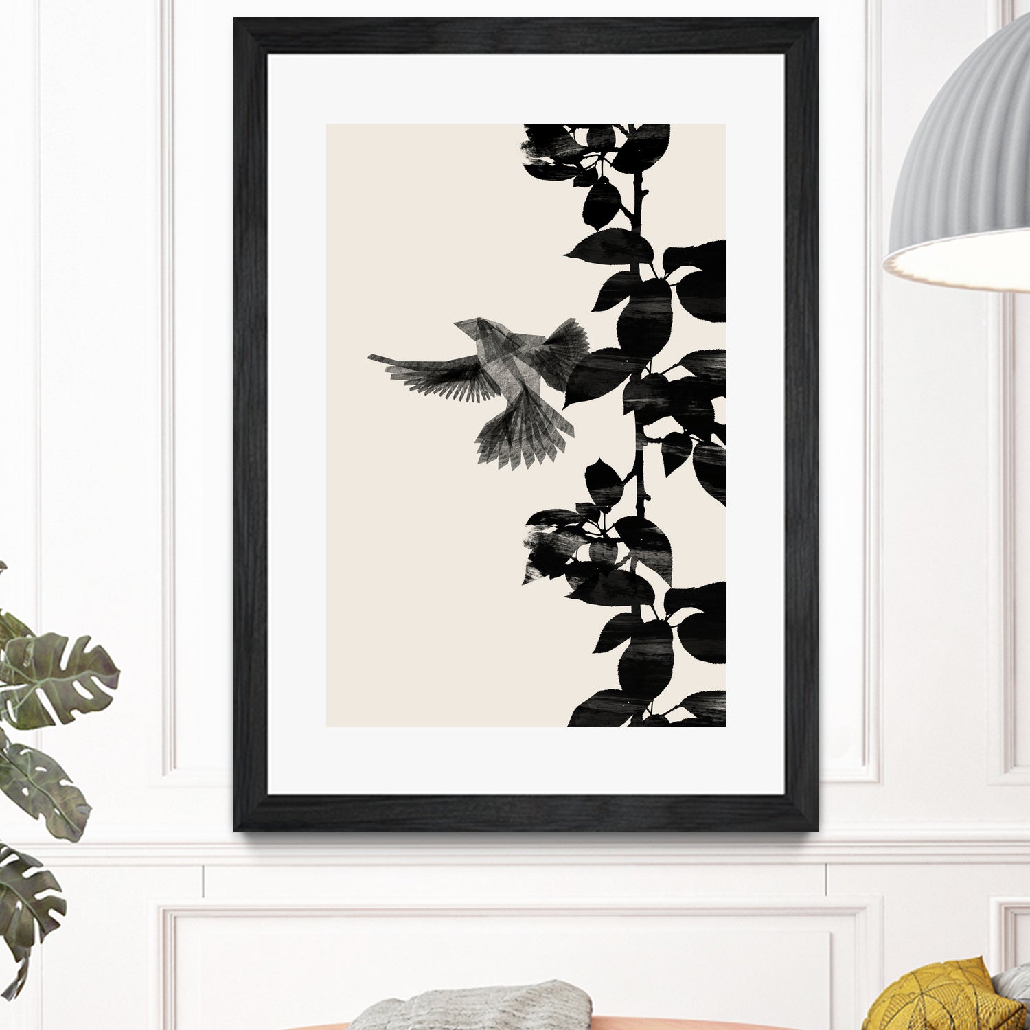 Bird Botanical a 20x30 by Danushka Abeygoda on GIANT ART -   