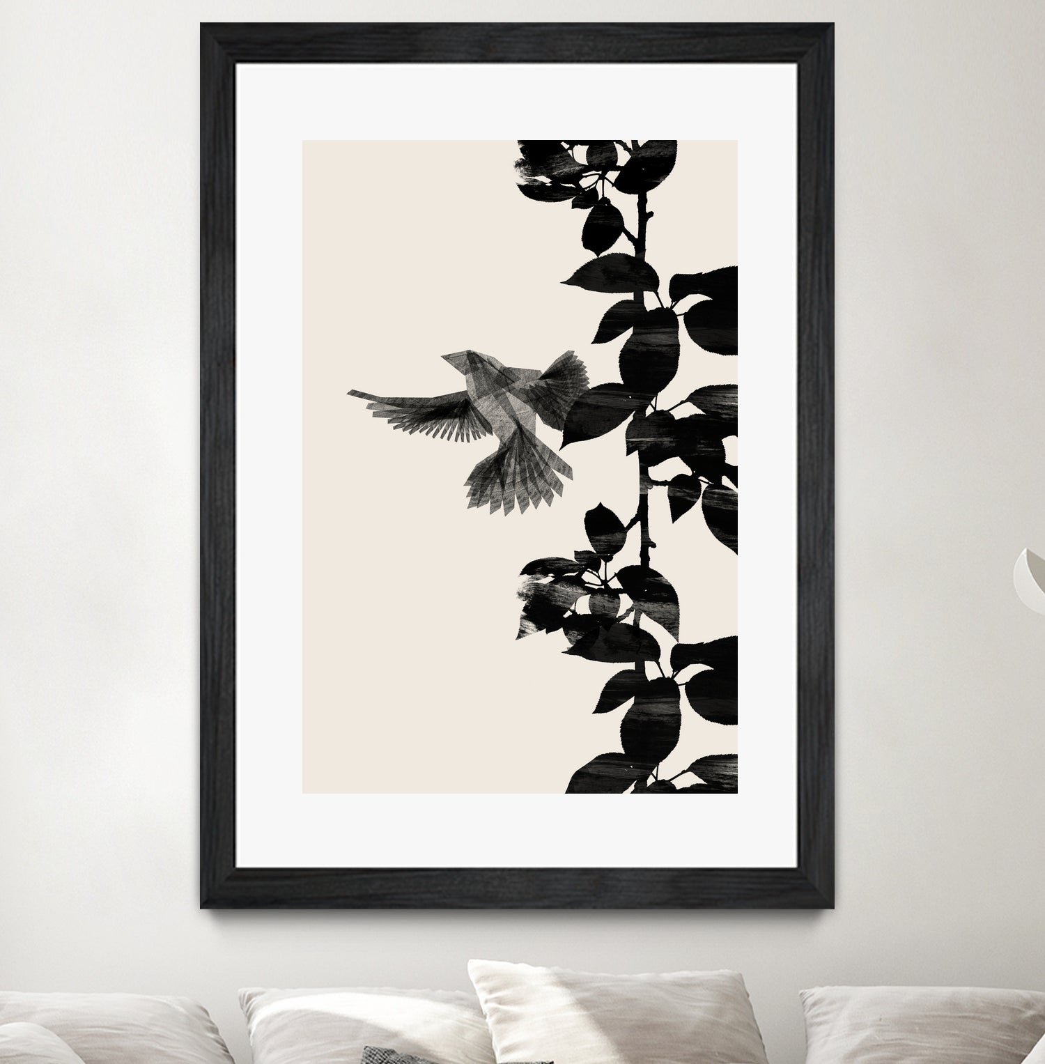 Bird Botanical a 20x30 by Danushka Abeygoda on GIANT ART -   