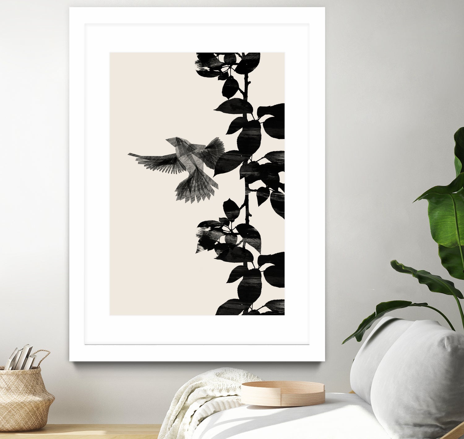 Bird Botanical a 20x30 by Danushka Abeygoda on GIANT ART -   