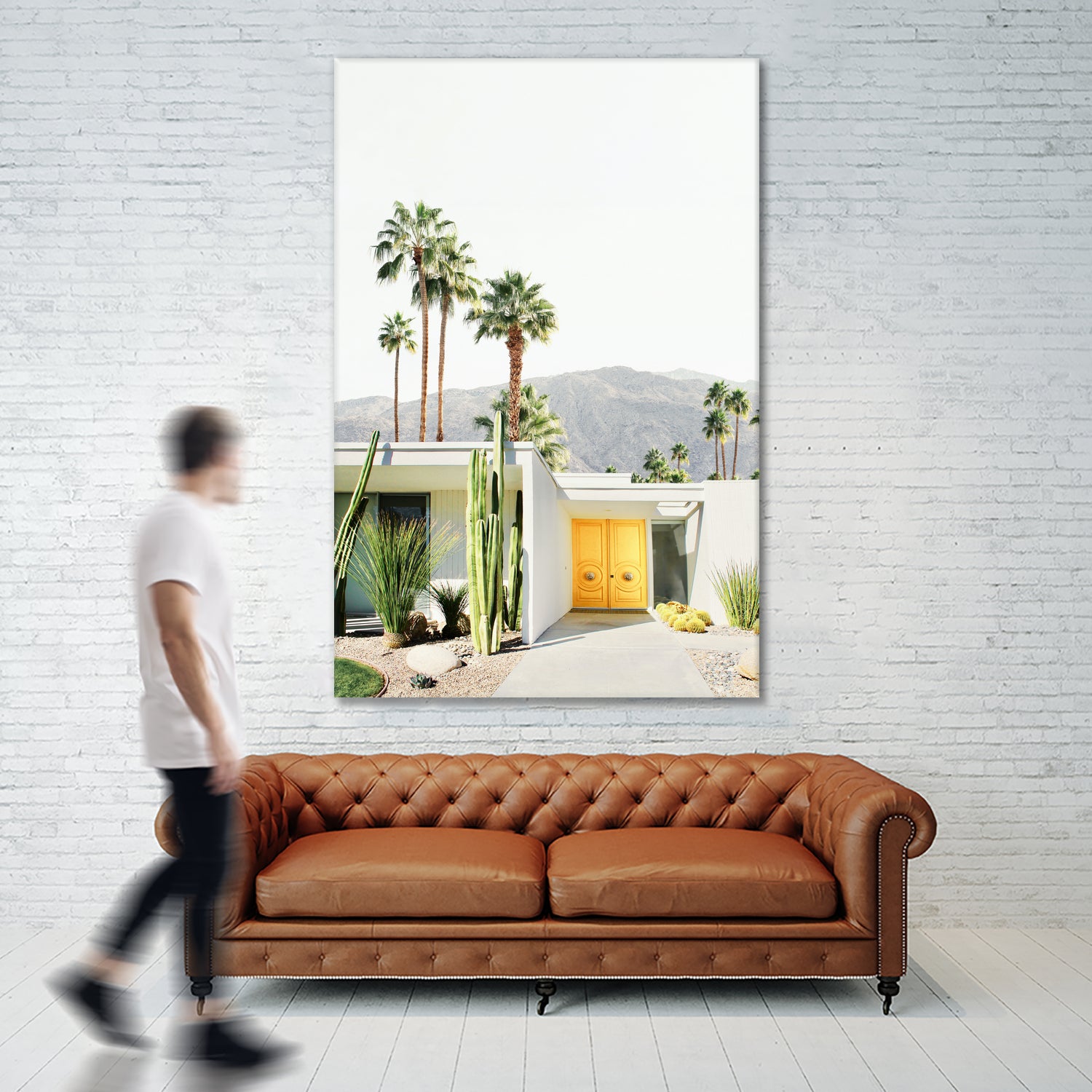 Palm Springs 2 by Kathrin Pienaar on GIANT ART -  framed canvas