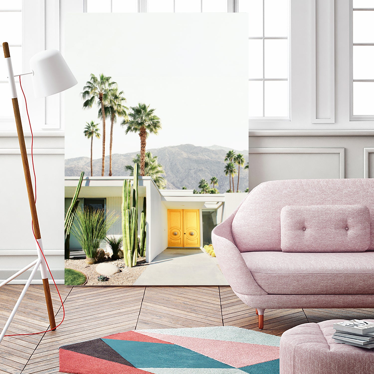 Palm Springs 2 by Kathrin Pienaar on GIANT ART -  framed canvas
