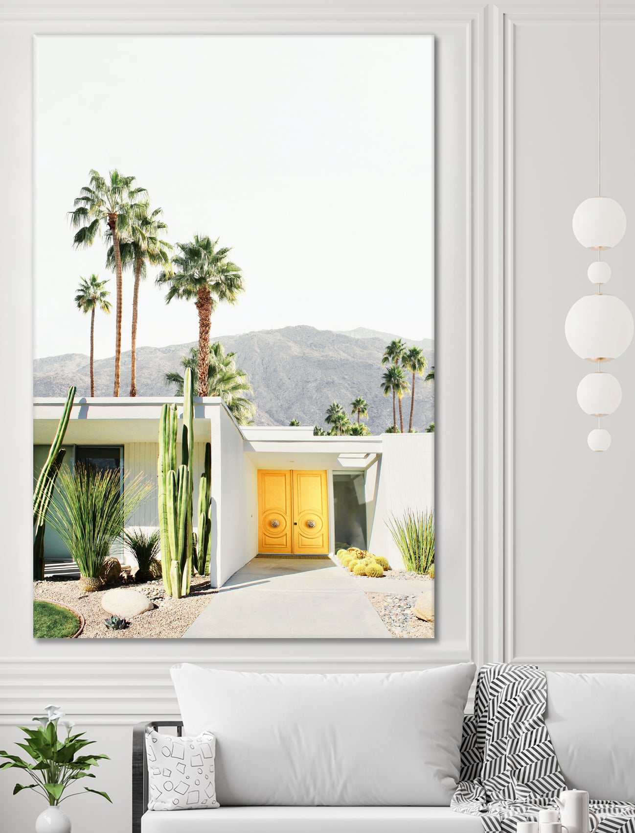 Palm Springs 2 by Kathrin Pienaar on GIANT ART -  framed canvas