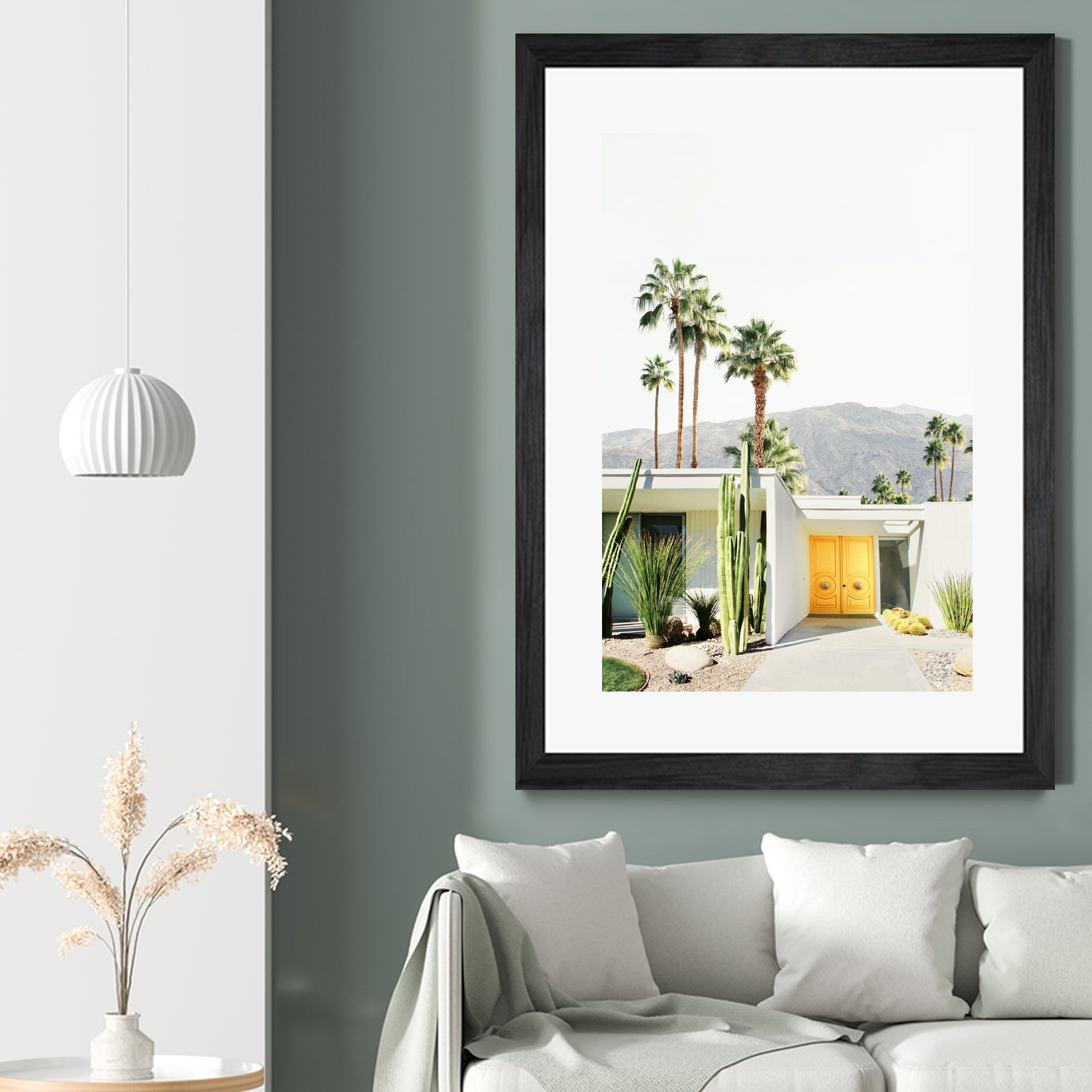Palm Springs 2 by Kathrin Pienaar on GIANT ART -  framed canvas