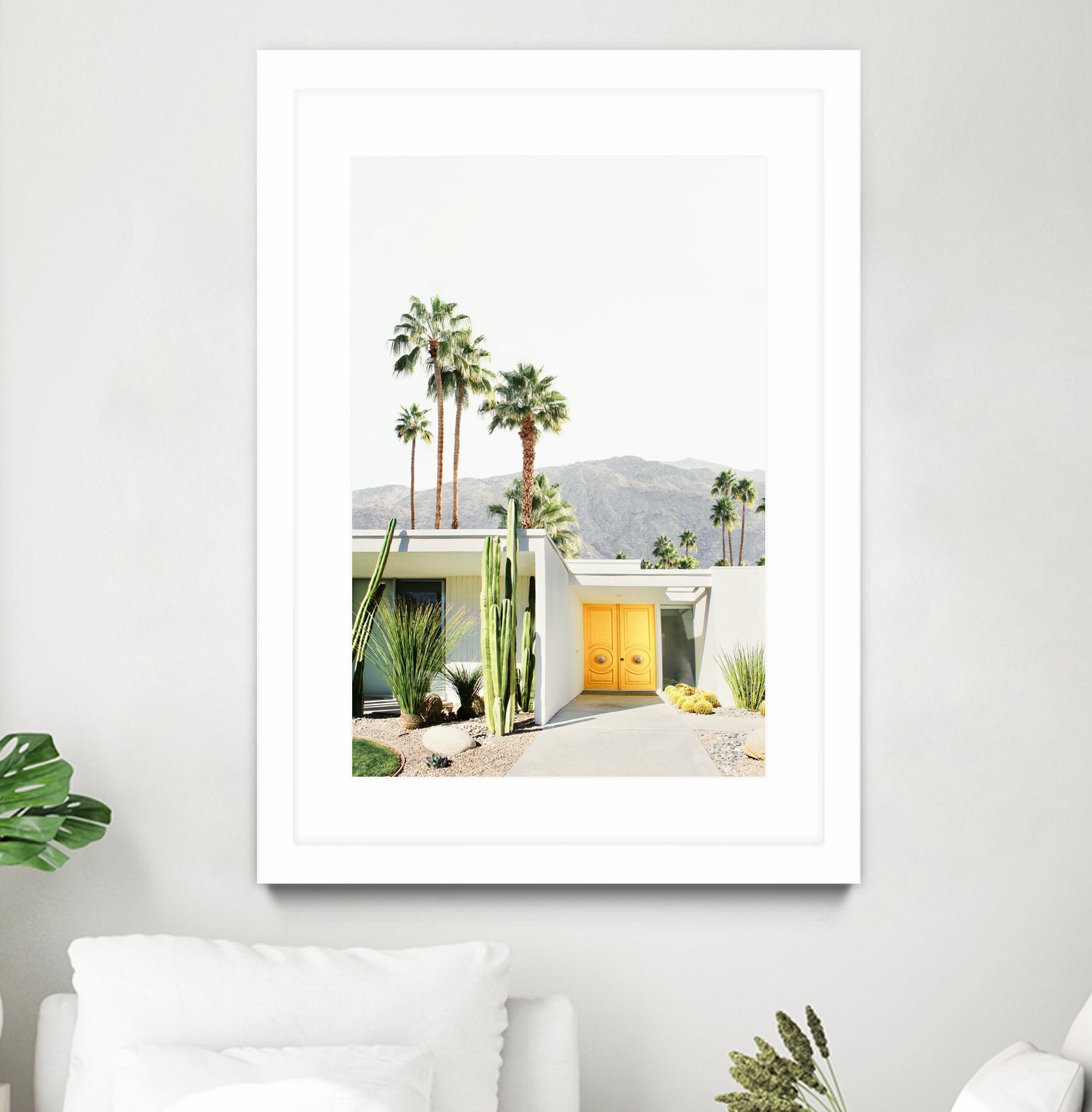 Palm Springs 2 by Kathrin Pienaar on GIANT ART -  framed canvas