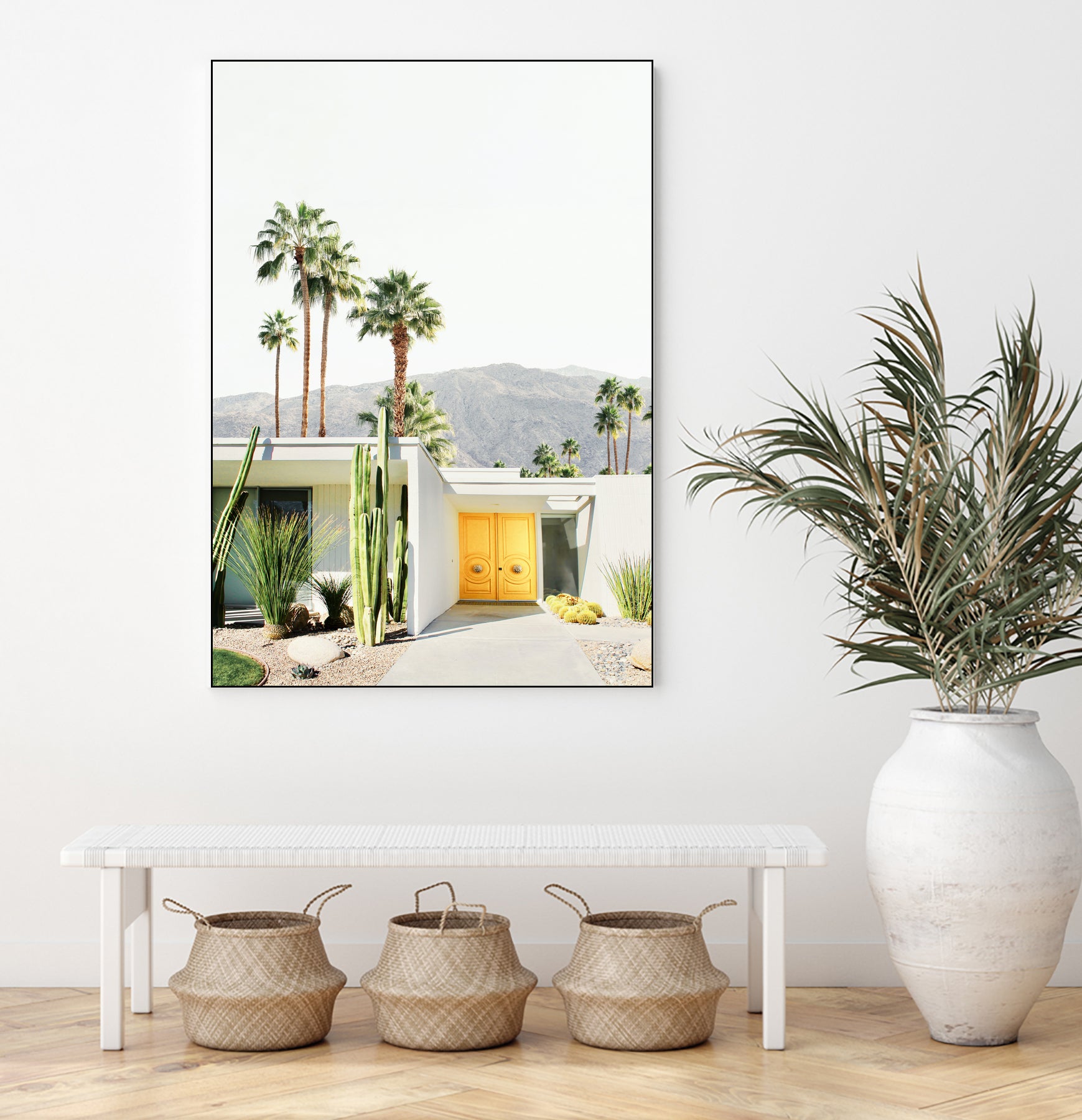 Palm Springs 2 by Kathrin Pienaar on GIANT ART -  framed canvas