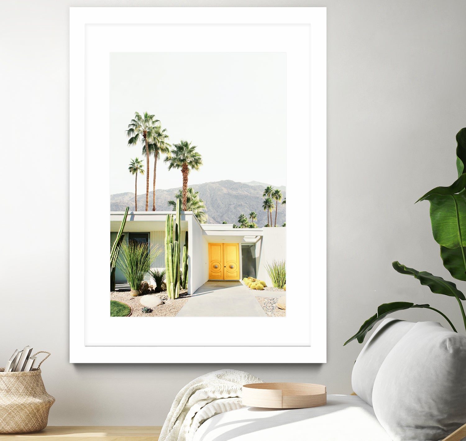 Palm Springs 2 by Kathrin Pienaar on GIANT ART -  framed canvas