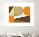 Earthy Tones Geometrics by Nilesh Kulkarni on GIANT ART - 2550 illustration