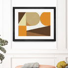 Earthy Tones Geometrics by Nilesh Kulkarni on GIANT ART - 2550 illustration