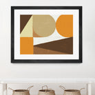 Earthy Tones Geometrics by Nilesh Kulkarni on GIANT ART - 2550 illustration