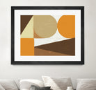 Earthy Tones Geometrics by Nilesh Kulkarni on GIANT ART - 2550 illustration