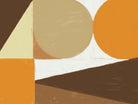 Earthy Tones Geometrics by Nilesh Kulkarni on GIANT ART - 2550 illustration
