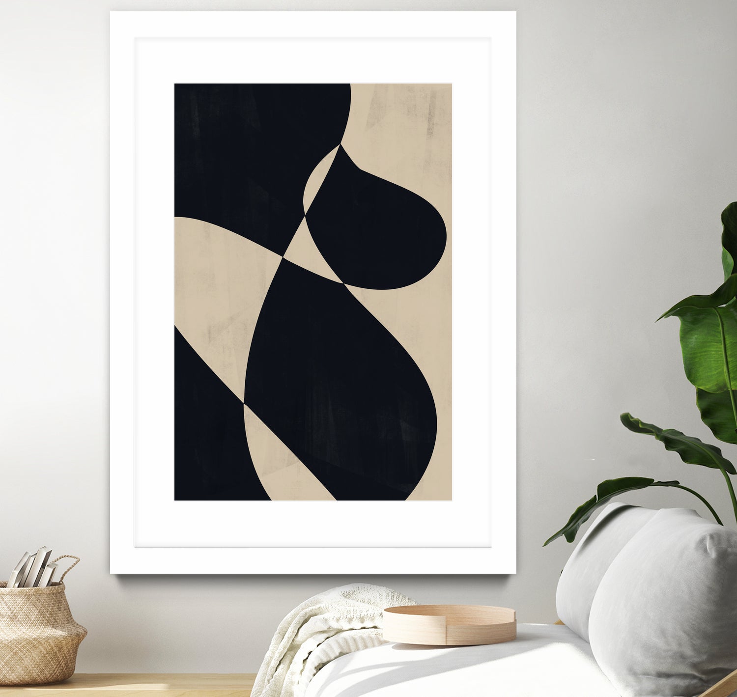 Curved Contrasts by Danushka Abeygoda on GIANT ART - 6000 illustration