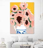 Sunshine On a Cloudy Day by Uma Gokhale on GIANT ART - floral art flowers and plants floral art