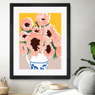 Sunshine On a Cloudy Day by Uma Gokhale on GIANT ART - floral art flowers and plants floral art