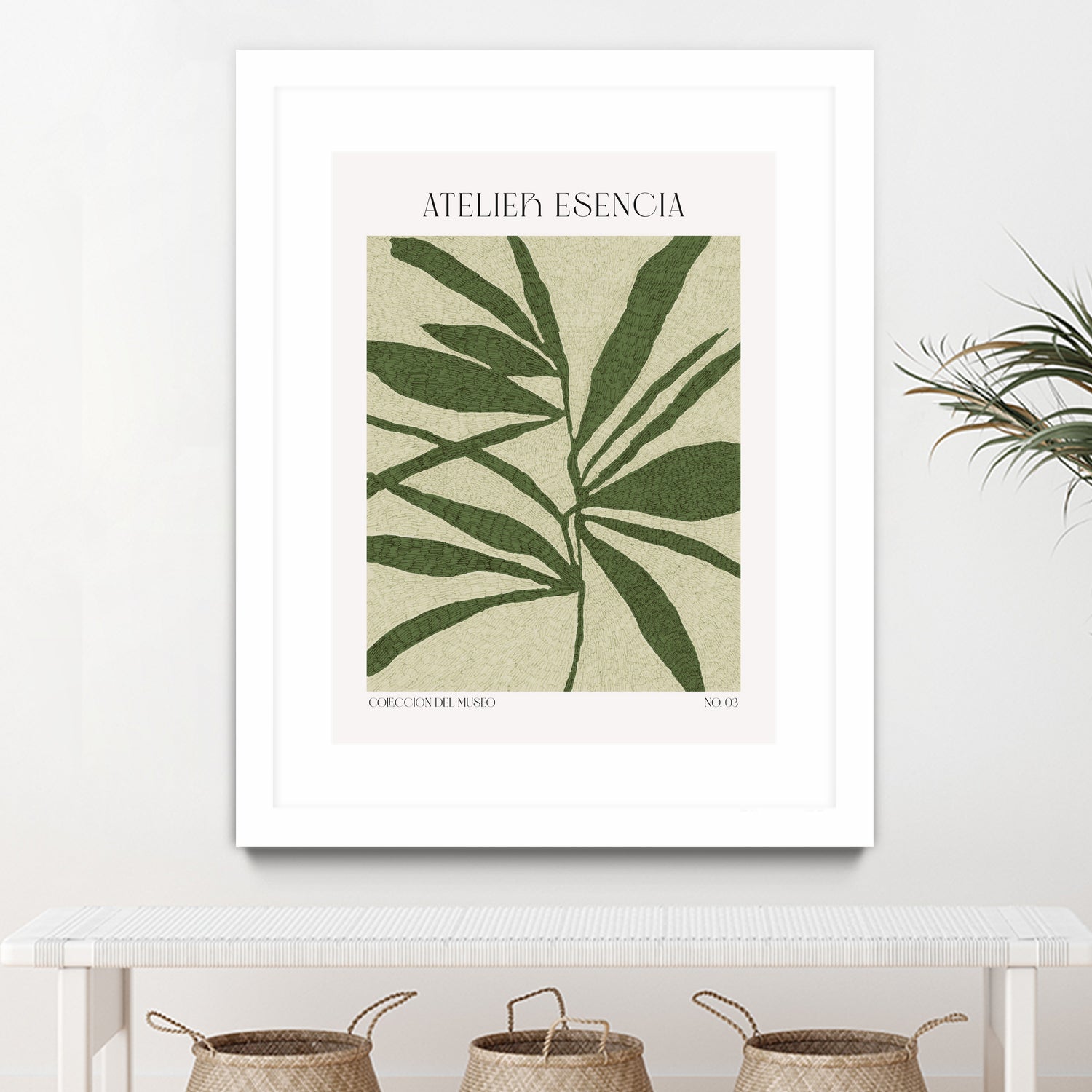 Verdant Silhouette by Treechild on GIANT ART -  botanical wall art