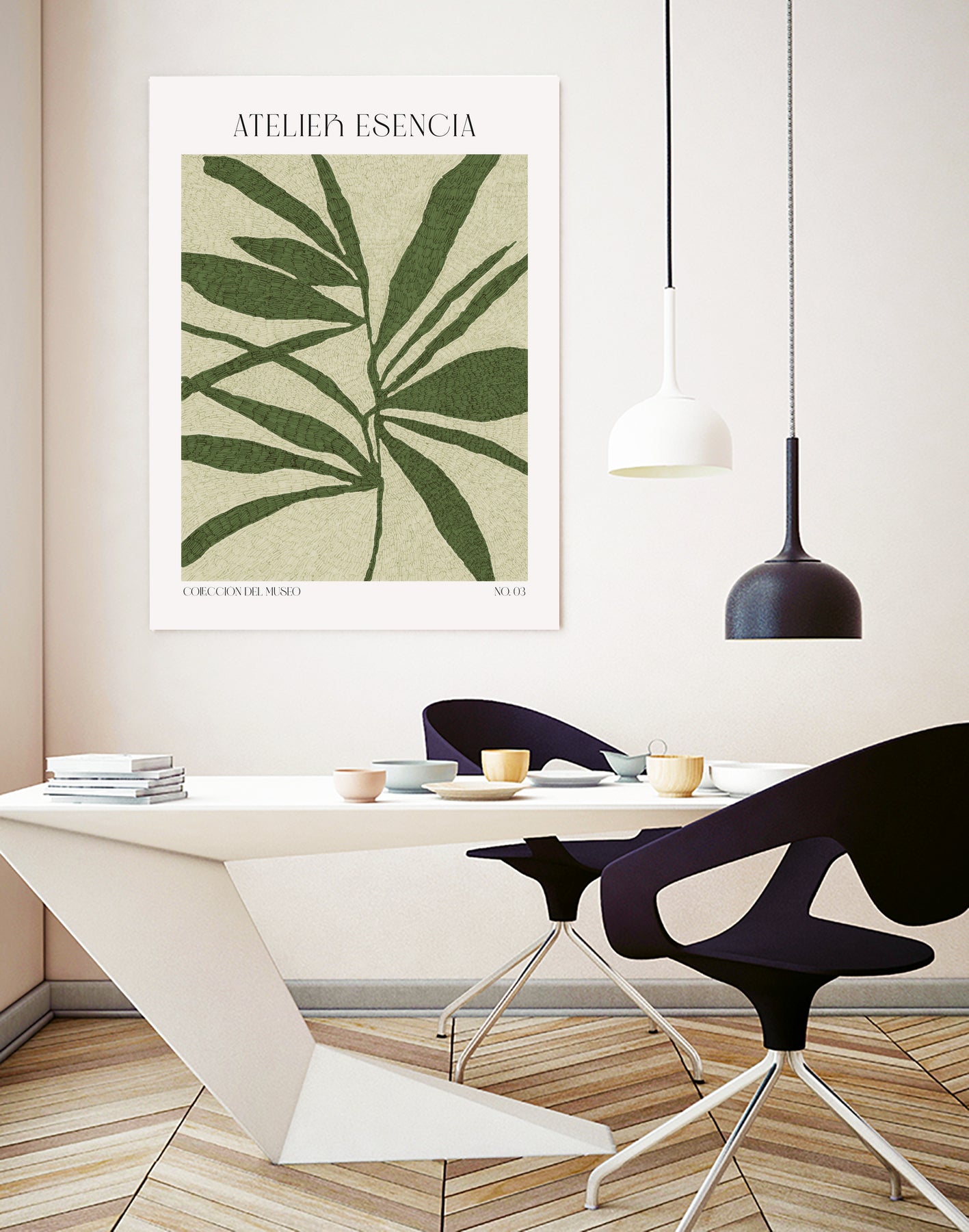 Verdant Silhouette by Treechild on GIANT ART -  botanical wall art