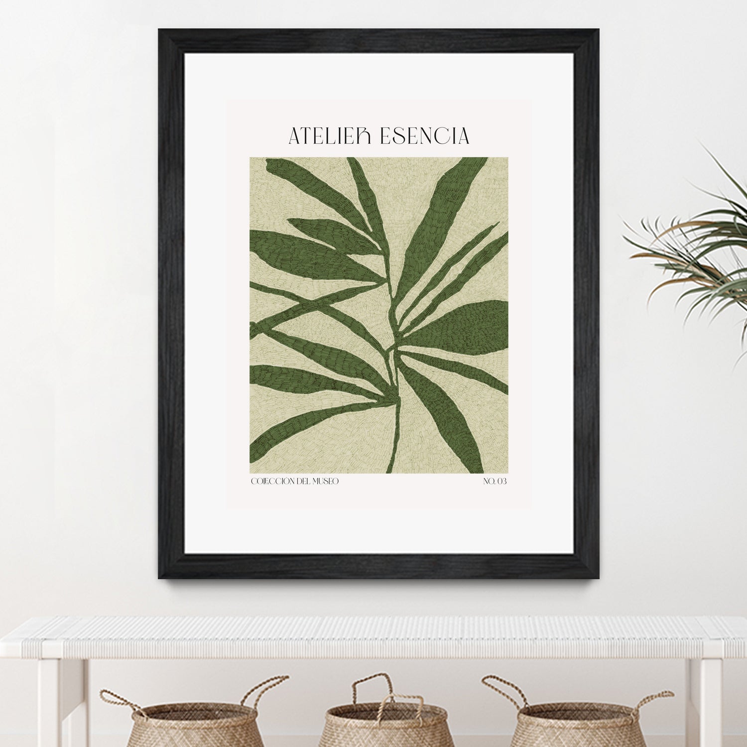 Verdant Silhouette by Treechild on GIANT ART -  botanical wall art