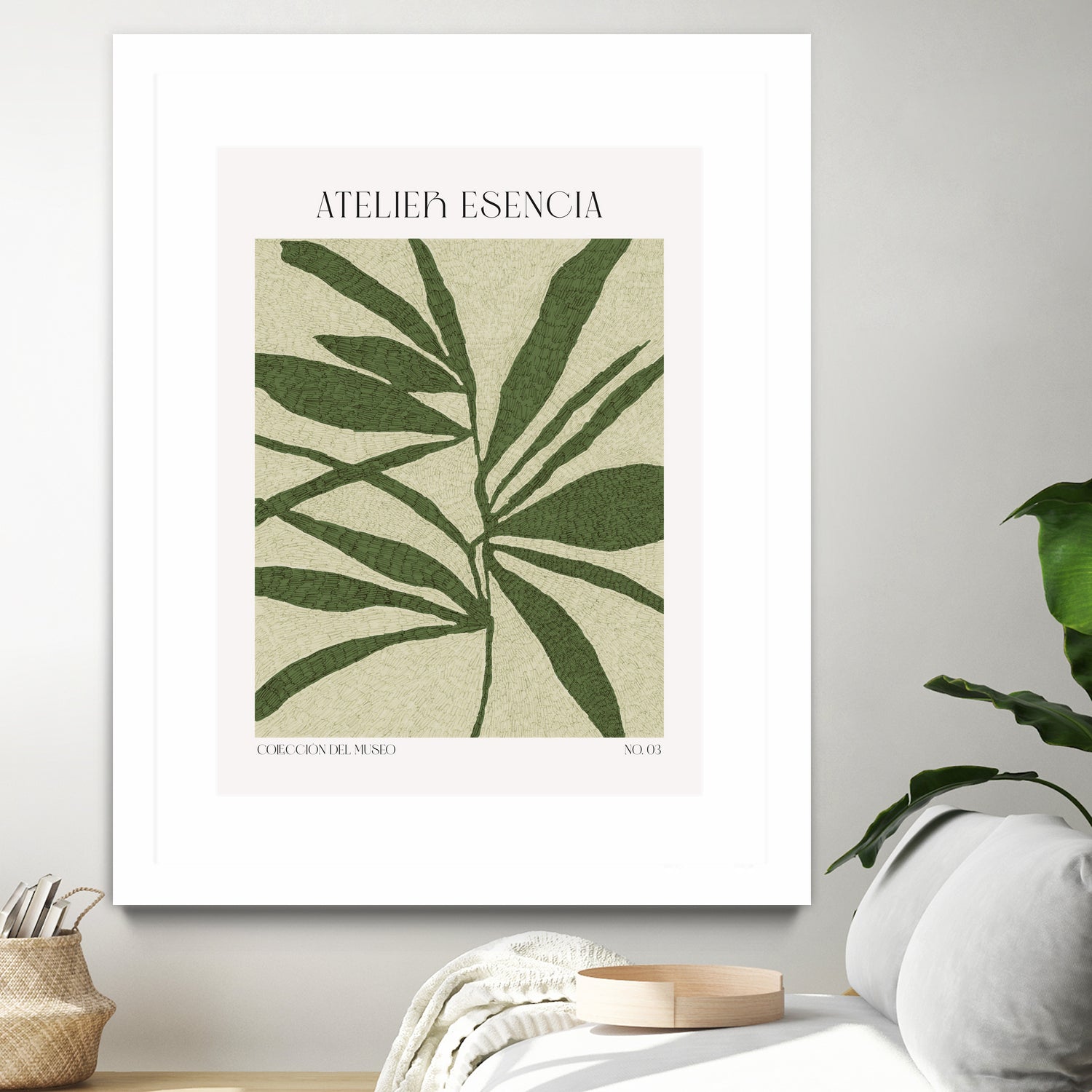 Verdant Silhouette by Treechild on GIANT ART -  botanical wall art