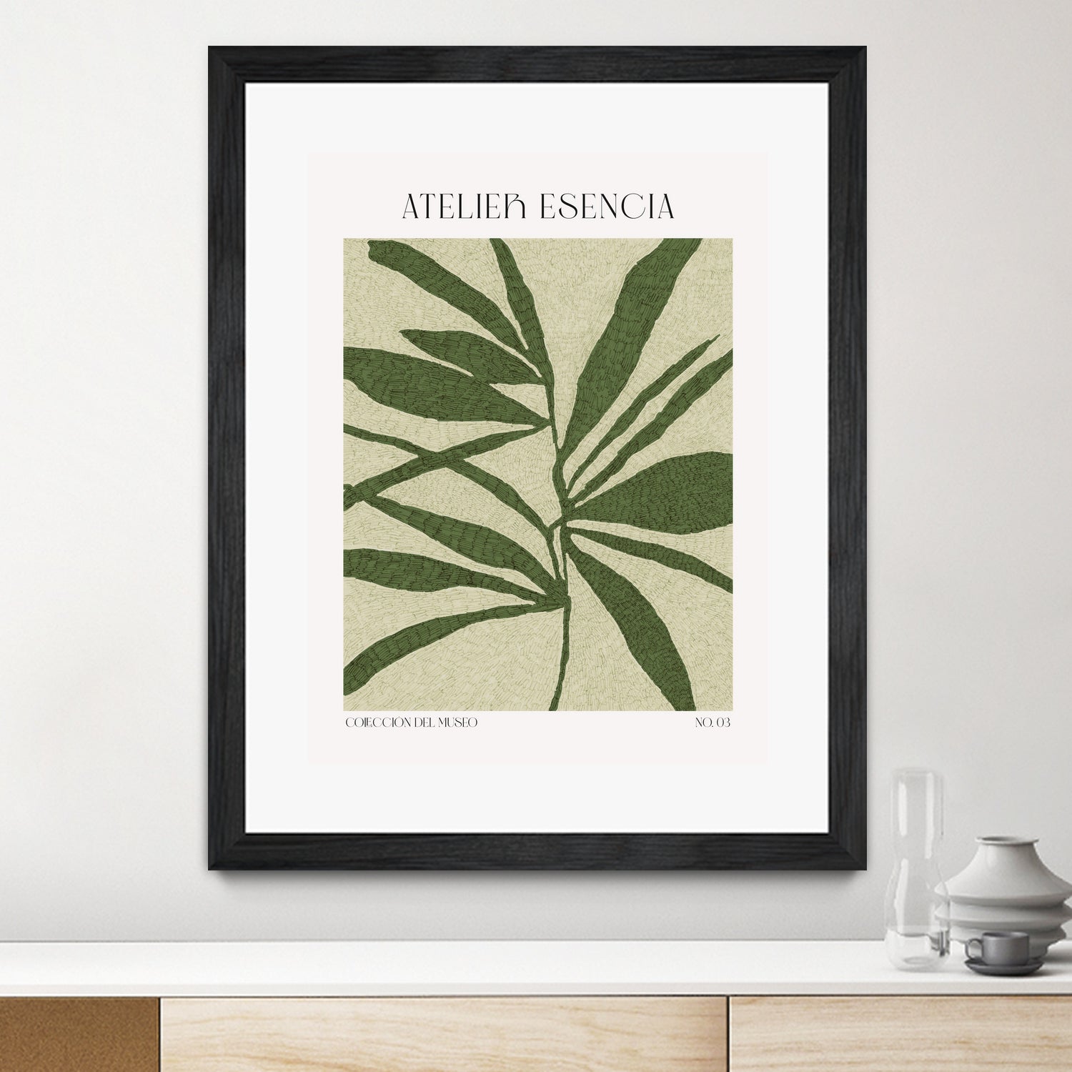 Verdant Silhouette by Treechild on GIANT ART -  botanical wall art
