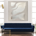 Flowing Shapes in Soft Neutral Tones by Alma on GIANT ART - abstract abstract
