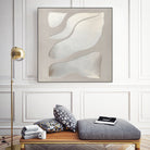 Flowing Shapes in Soft Neutral Tones by Alma on GIANT ART - abstract abstract