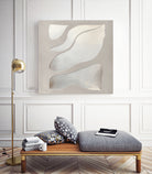 Flowing Shapes in Soft Neutral Tones by Alma on GIANT ART - abstract abstract
