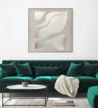 Flowing Shapes in Soft Neutral Tones by Alma on GIANT ART - abstract abstract