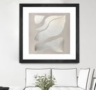 Flowing Shapes in Soft Neutral Tones by Alma on GIANT ART - abstract abstract